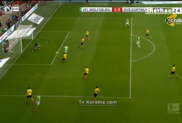 Video clip bàn thắng: Wolfsburg 2-1 Borussia Dortmund (VĐQG Đức 2014/15)